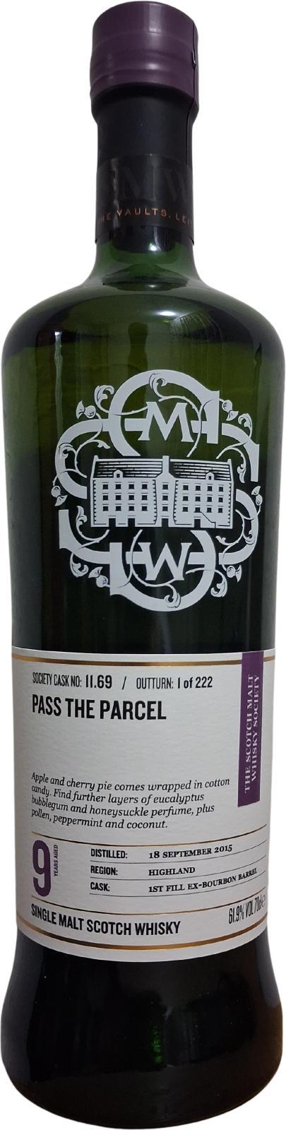 Tomatin 2015 SMWS 11.69 Pass the parcel