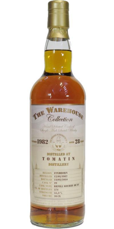 Tomatin 1982 WW8 The Warehouse Collection