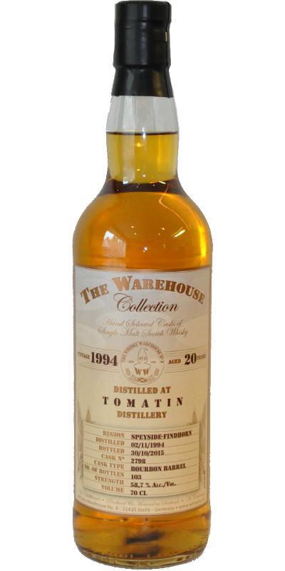 Tomatin 1994 WW8 The Warehouse Collection
