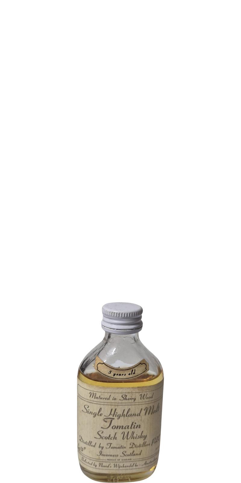 Tomatin 05-year-old UD Single Highland Malt - Miniatur