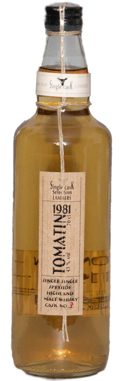 Tomatin 1981 UD 1. Single Cask Edition
