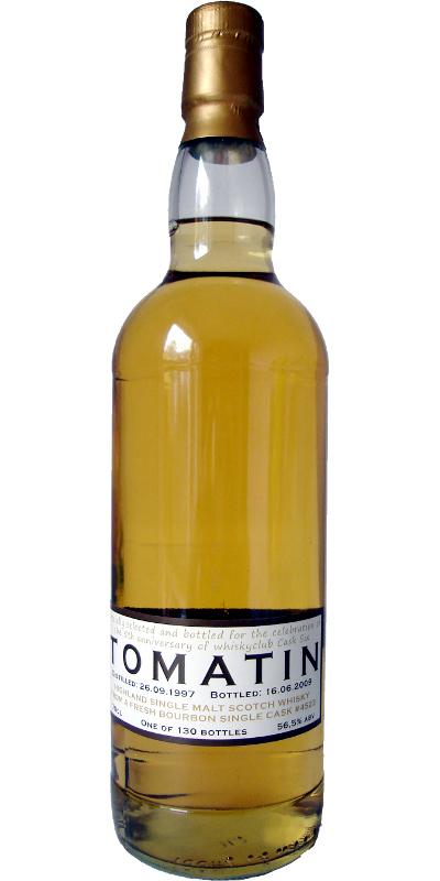 Tomatin 1997 WCS 5th anniversary