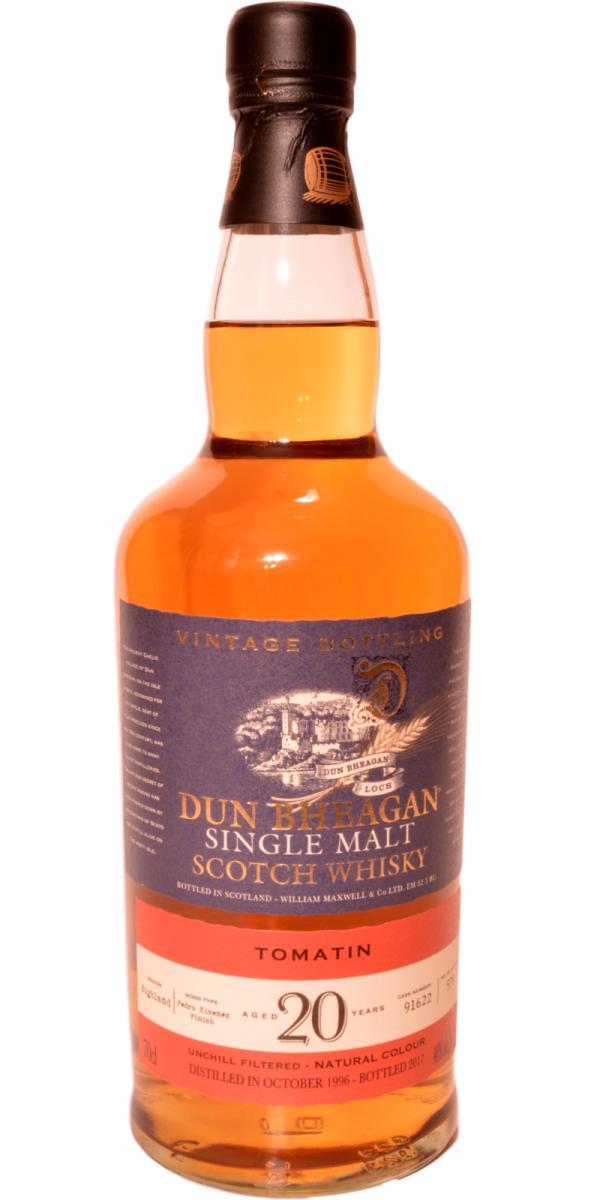 Tomatin 1996 WM&C Dun Bheagan