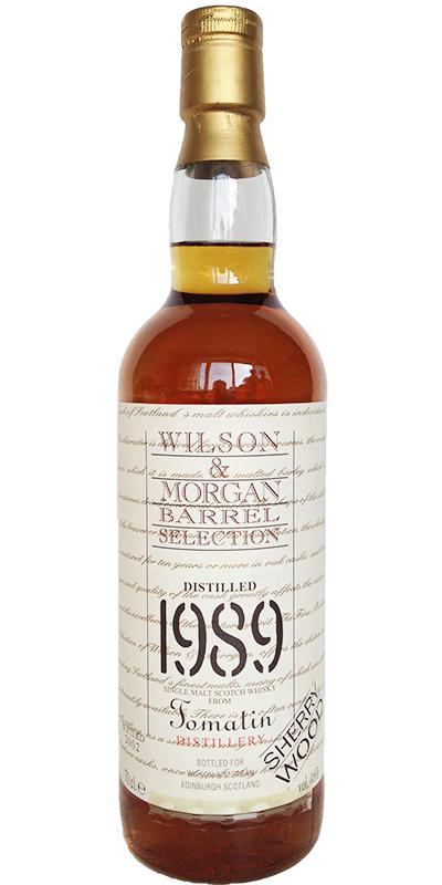 Tomatin 1989 WM Barrel Selection