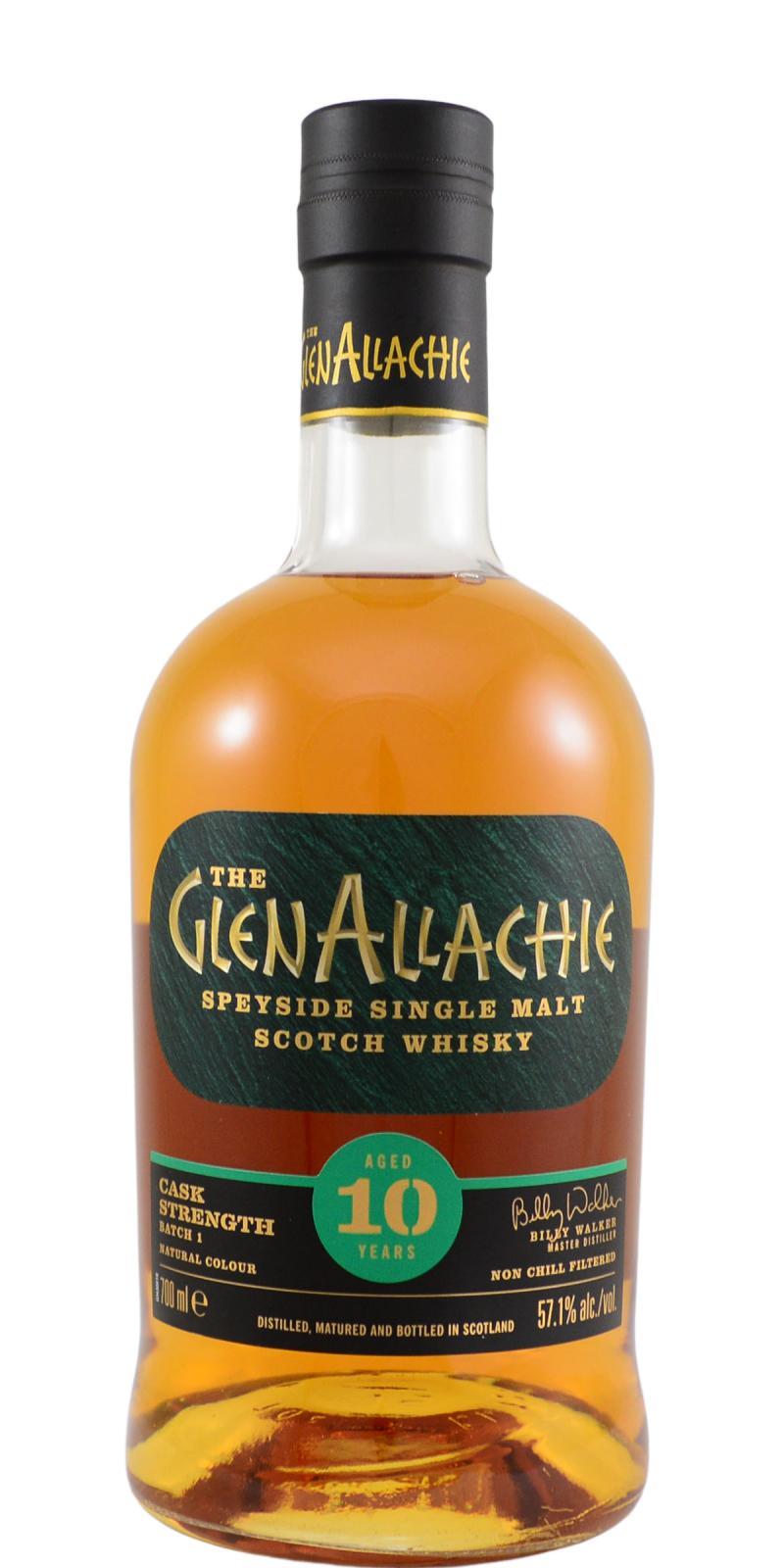 Glenallachie 10-year-old  Cask Strength