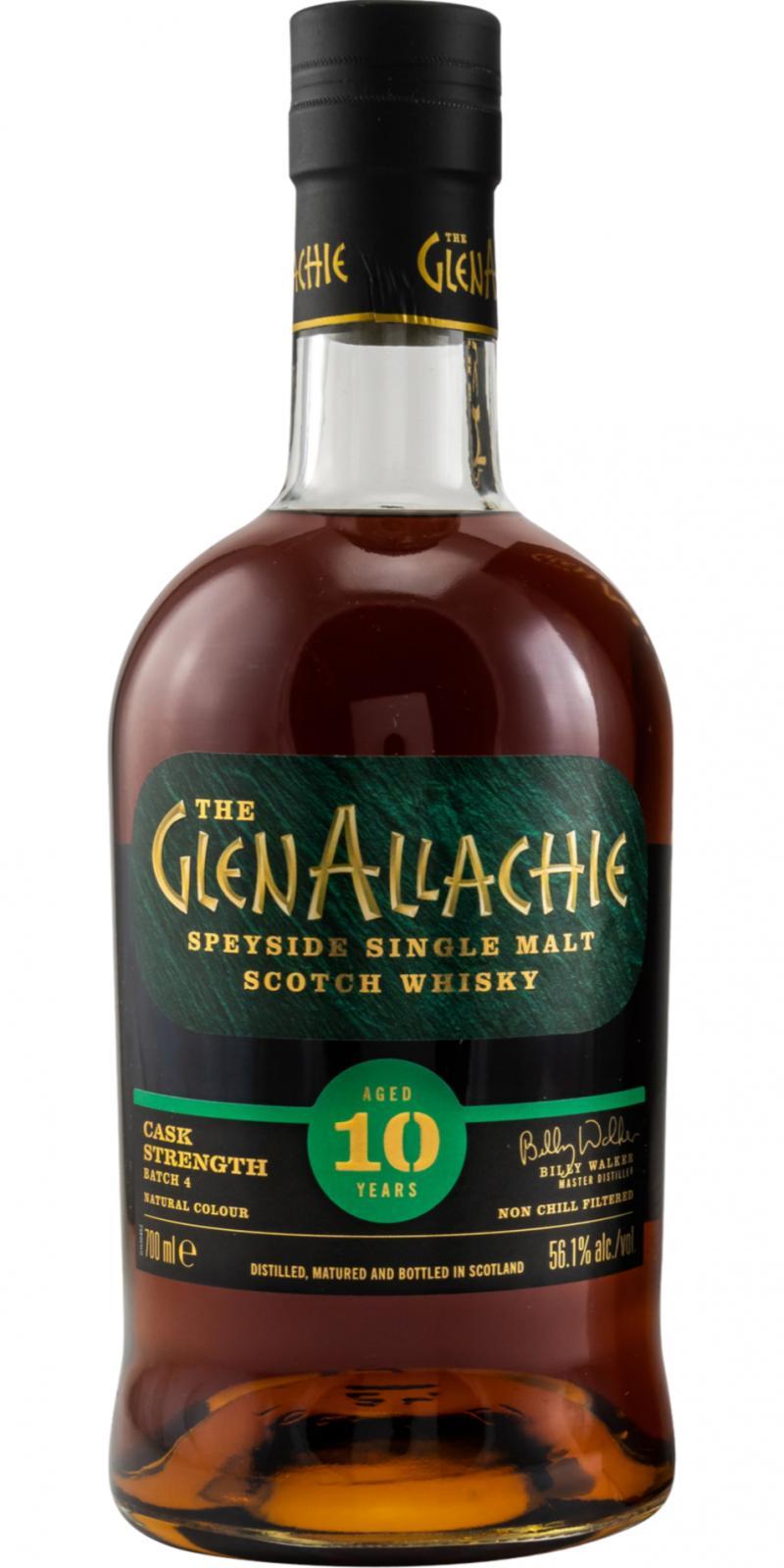 Glenallachie 10-year-old  Cask Strength