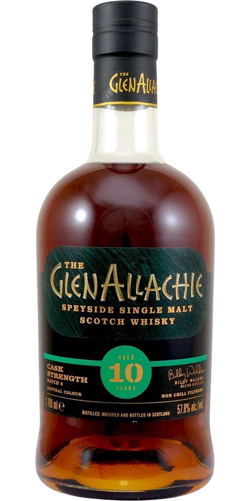 Glenallachie 10-year-old  Cask Strength