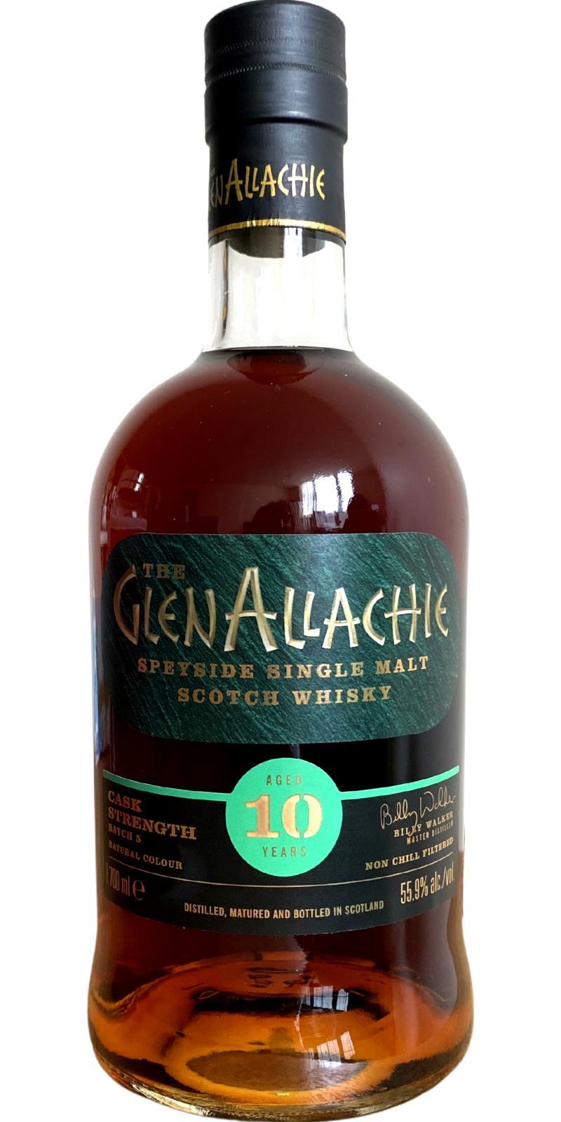 Glenallachie 10-year-old  Cask Strength