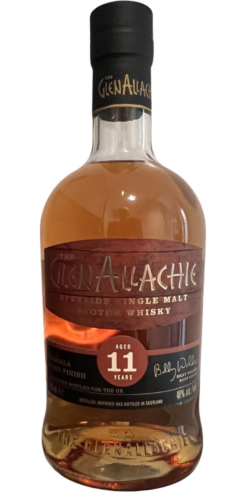 Glenallachie 11-year-old  Marsala Wood Finish
