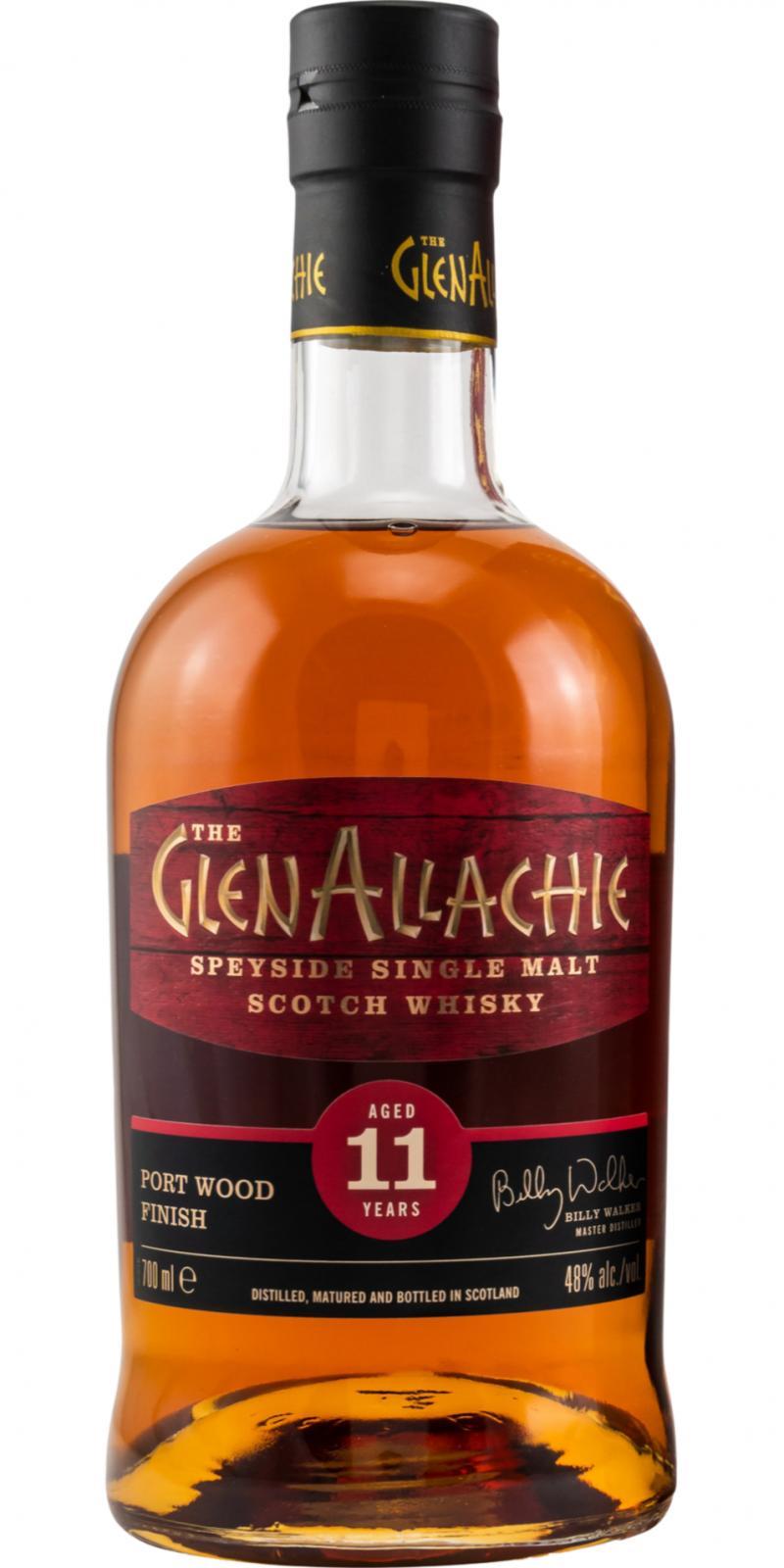 Glenallachie 11-year-old  Port Wood Finish