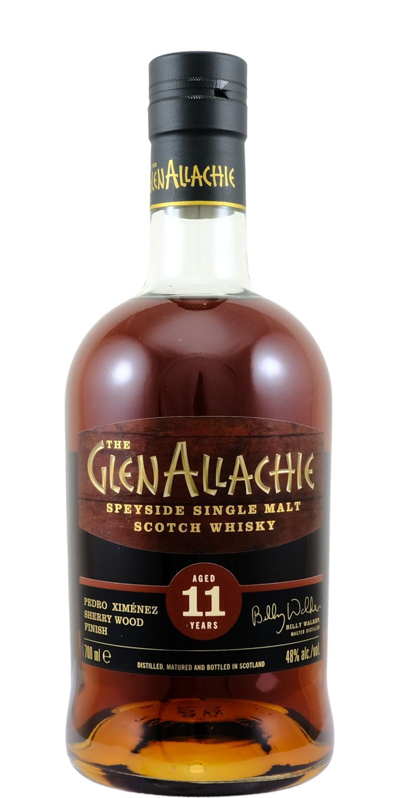 Glenallachie 11-year-old  Pedro Ximénez Sherry Wood Finish