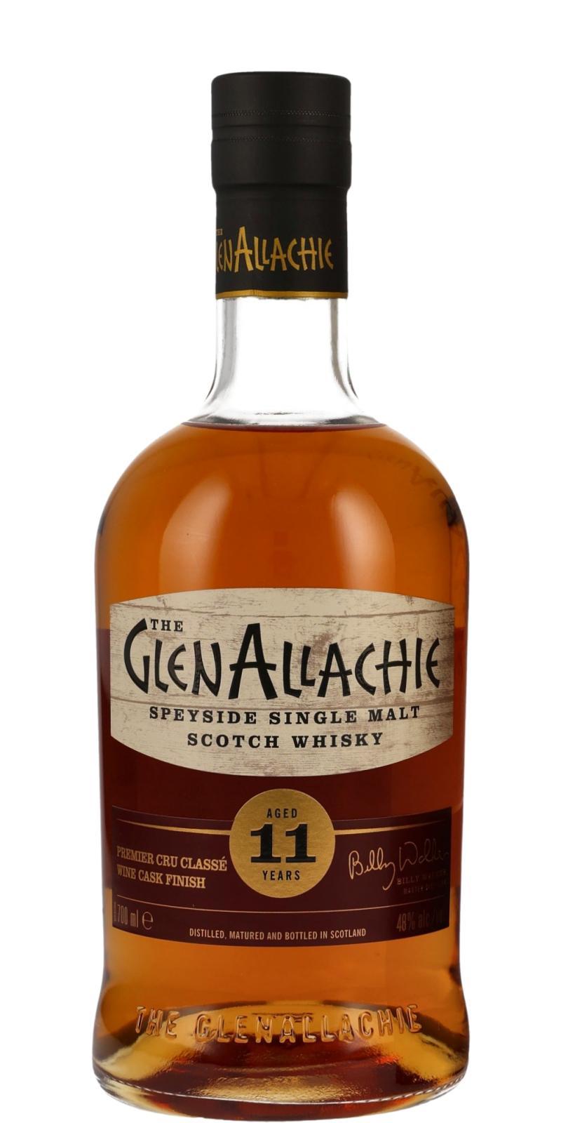 Glenallachie 11-year-old  Wine Series - Premier Cru Classé Wine Cask Finish