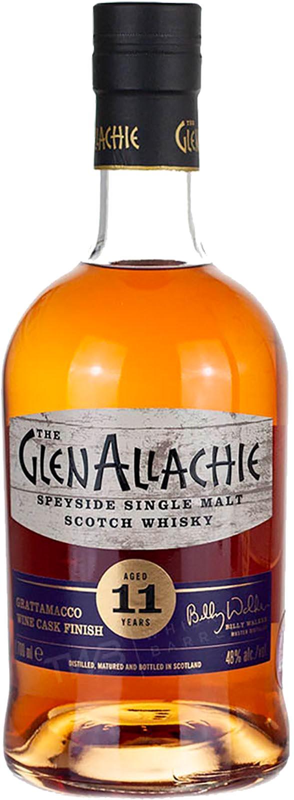 Glenallachie 11-year-old  Wine Series - Grattamacco Wine Cask Finish