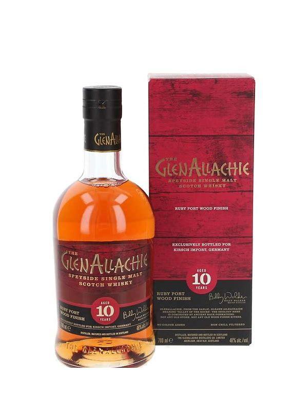 Glenallachie 12-year-old  Ruby Port Wood Finish