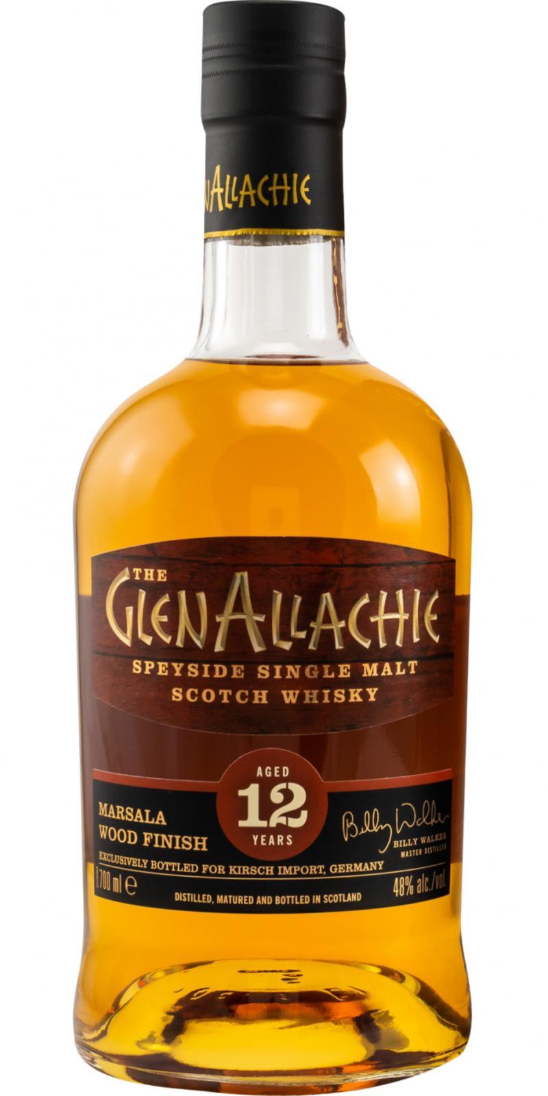 Glenallachie 12-year-old  Marsala Wood Finish
