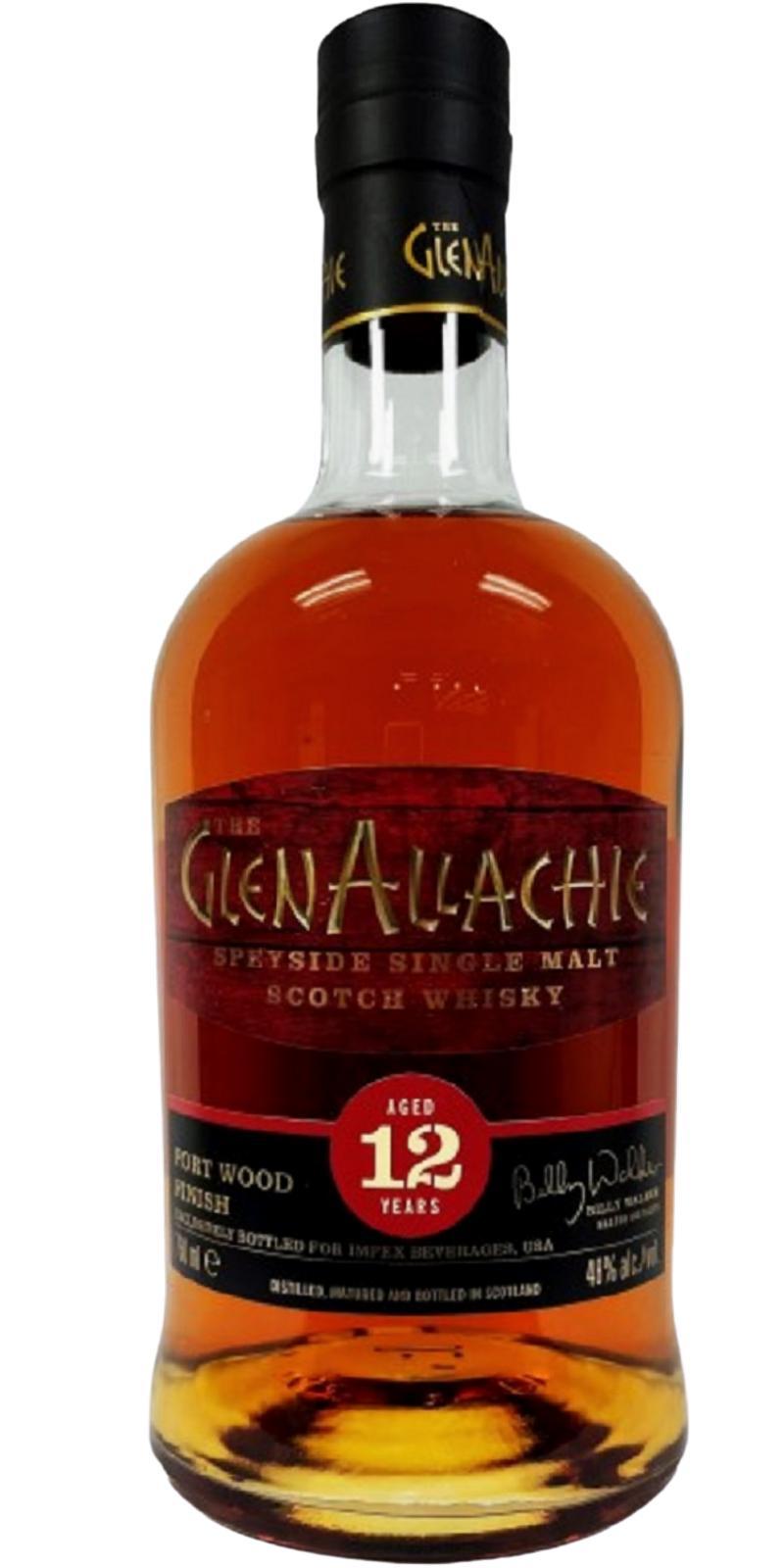 Glenallachie 12-year-old  Wood Finish Series - Port
