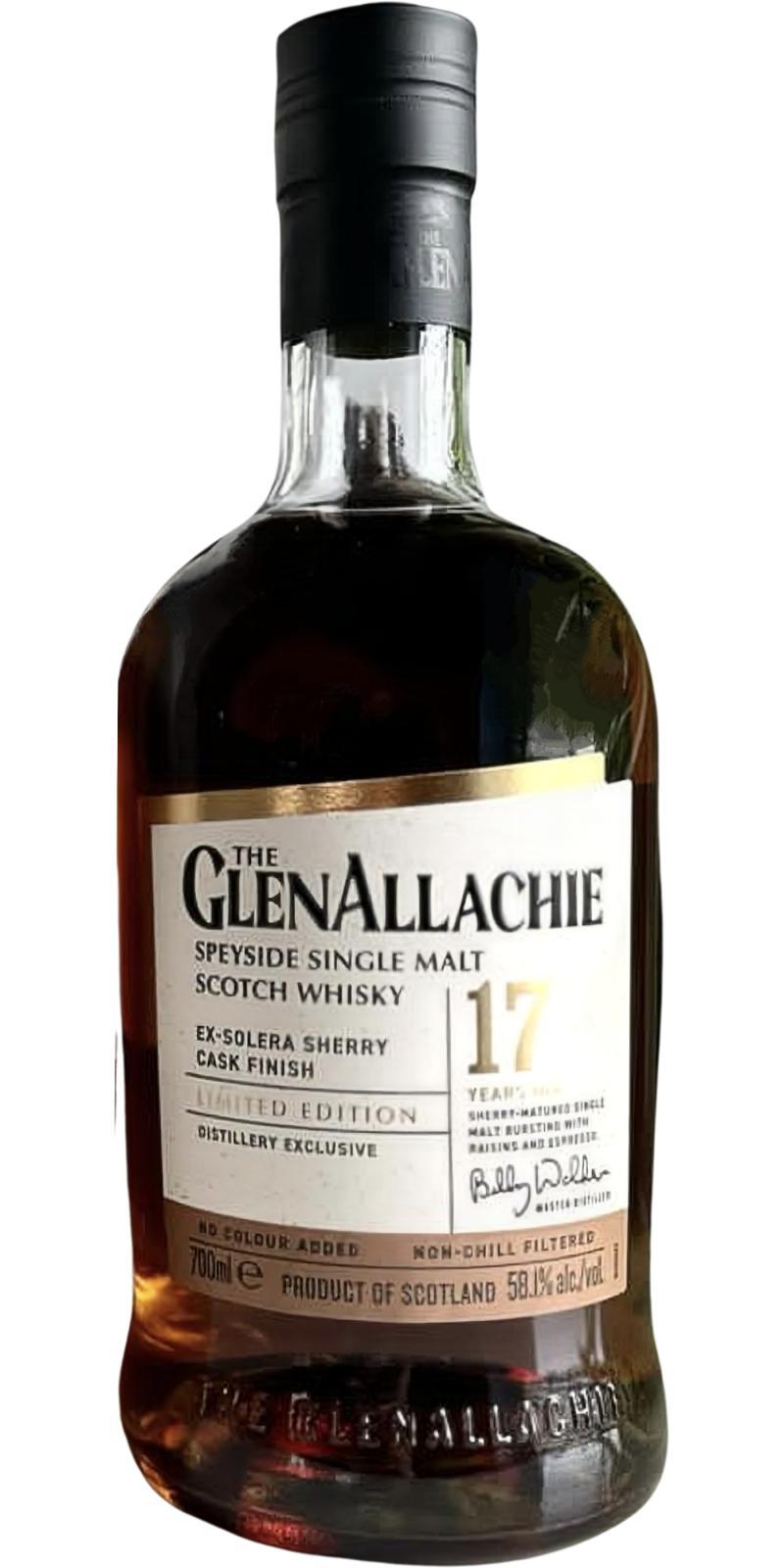 Glenallachie 17-year-old  Distillery Exclusive Limited Edition