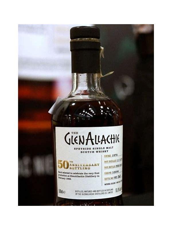 Glenallachie 1978  50th Anniversary Bottling