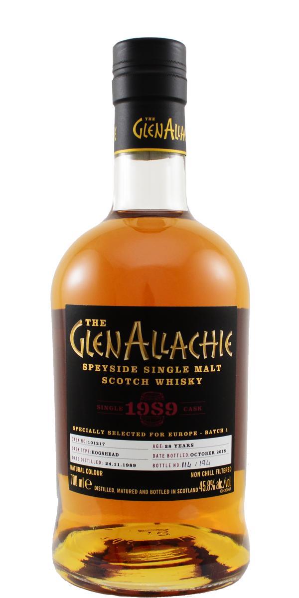 Glenallachie 1989  Batch 1