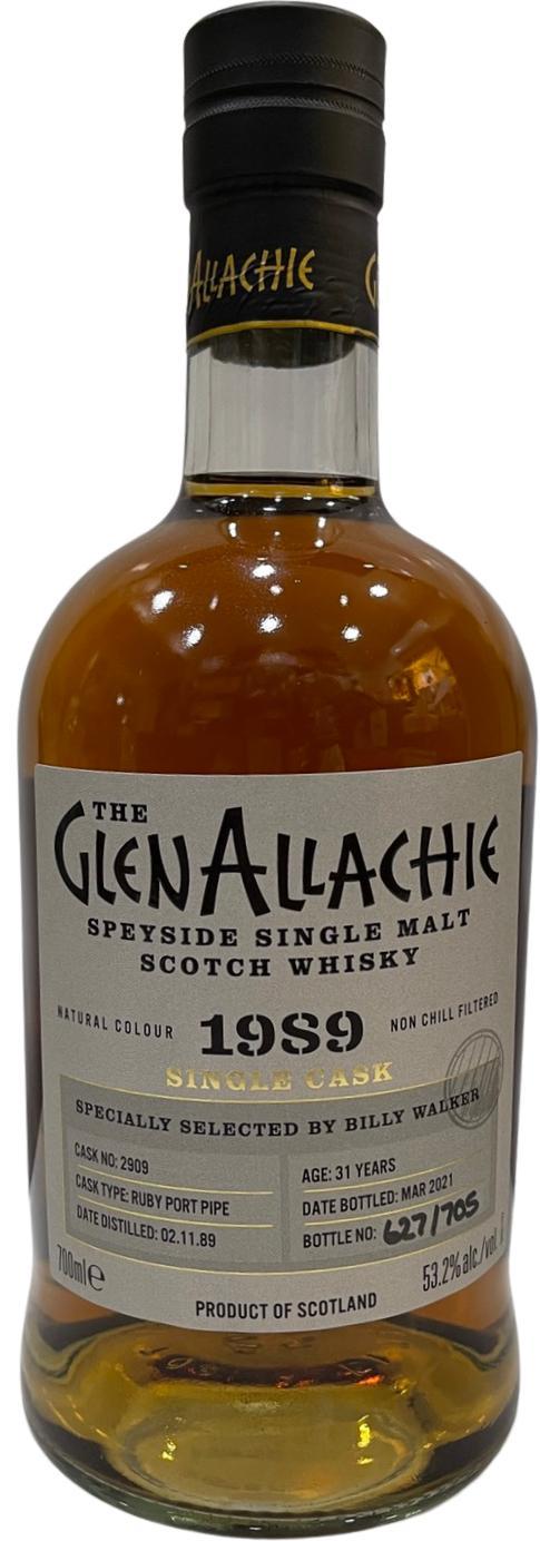 Glenallachie 1989  Single Cask