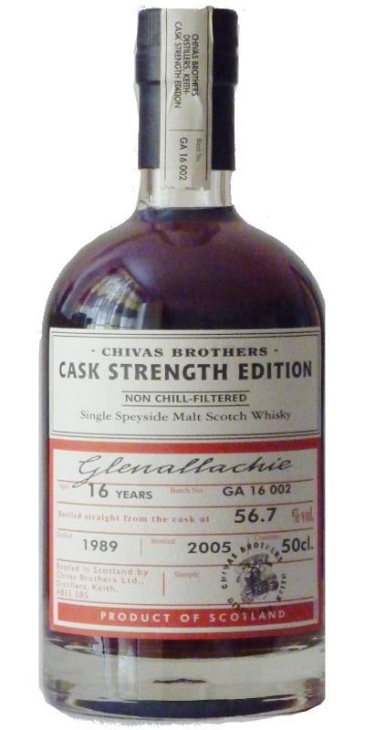 Glenallachie 1989  Chivas Brothers - Cask Strength Edition