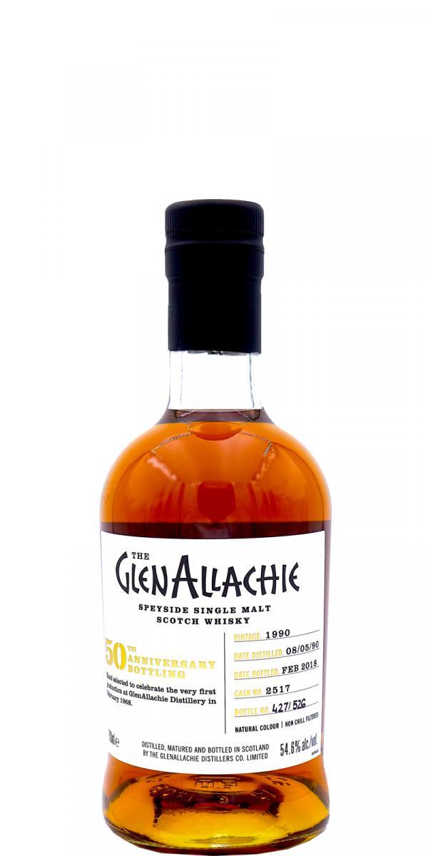 Glenallachie 1990  50th Anniversary Bottling