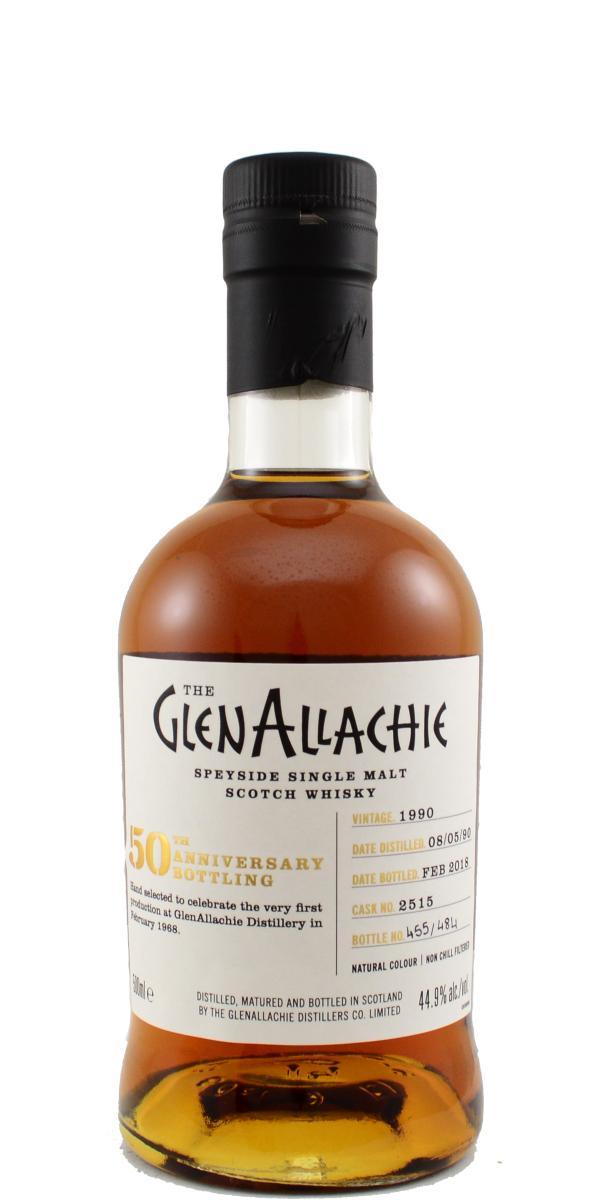 Glenallachie 1990  50th Anniversary Bottling