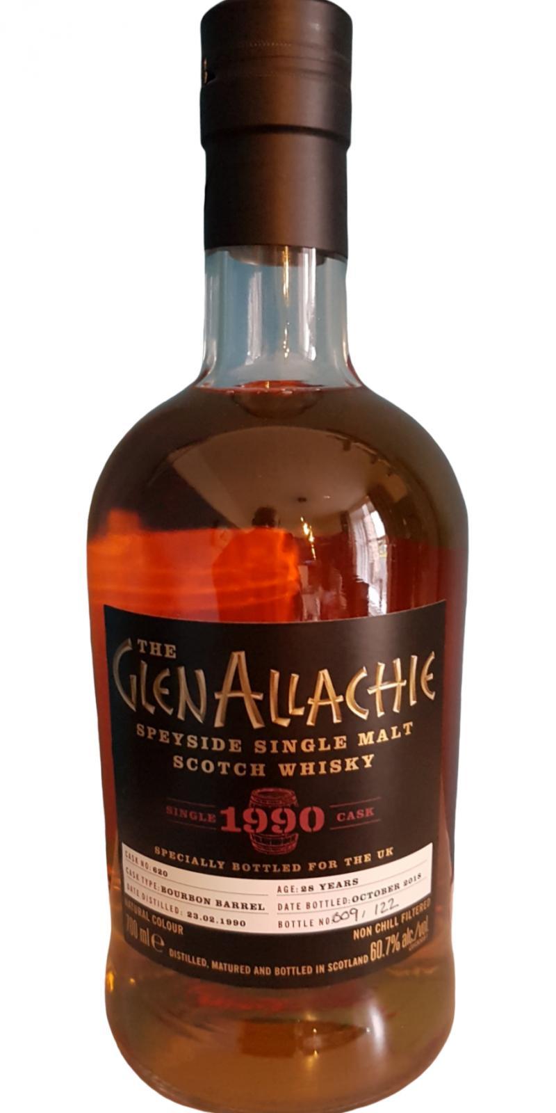Glenallachie 1990  Single Cask for UK - Batch 1