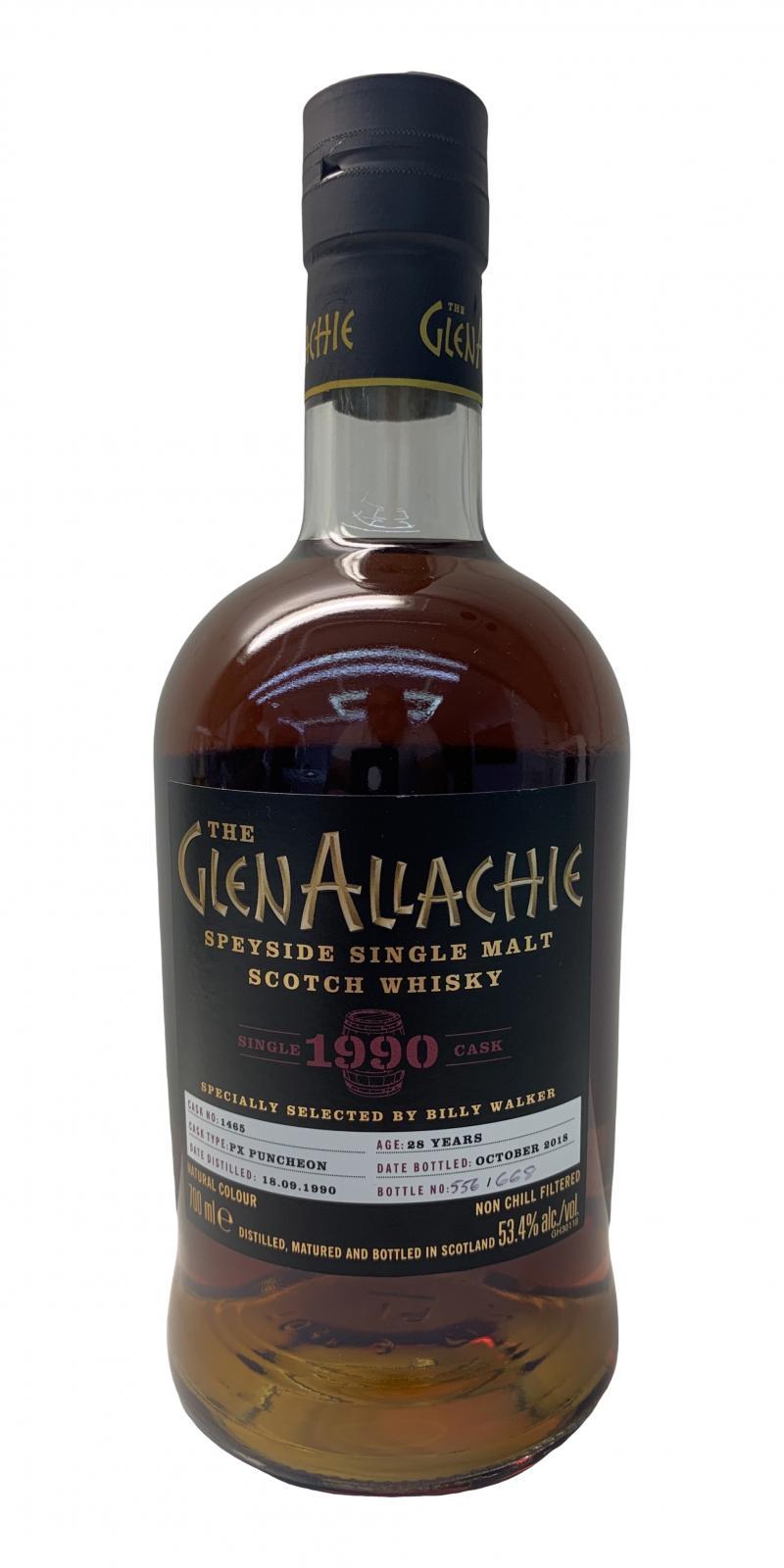 Glenallachie 1990  Single Cask
