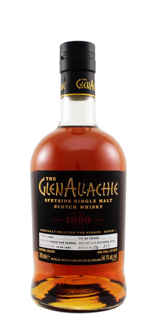 Glenallachie 1990  Single Cask for Europe - Batch 1