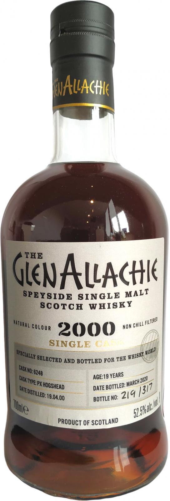 Glenallachie 2000  Single Cask Release