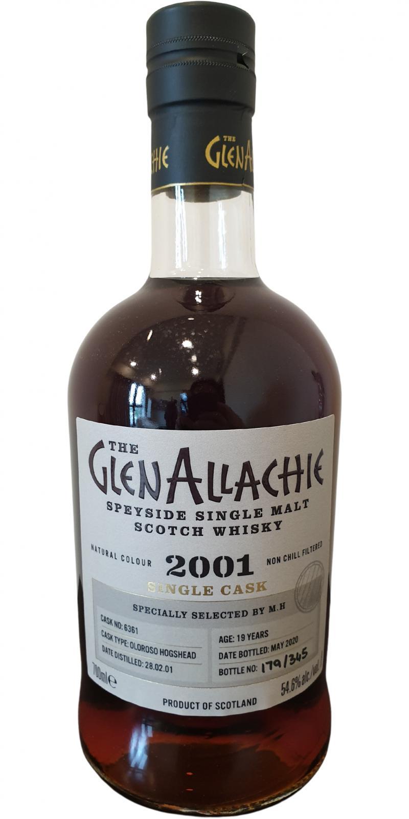 Glenallachie 2001  Single Cask