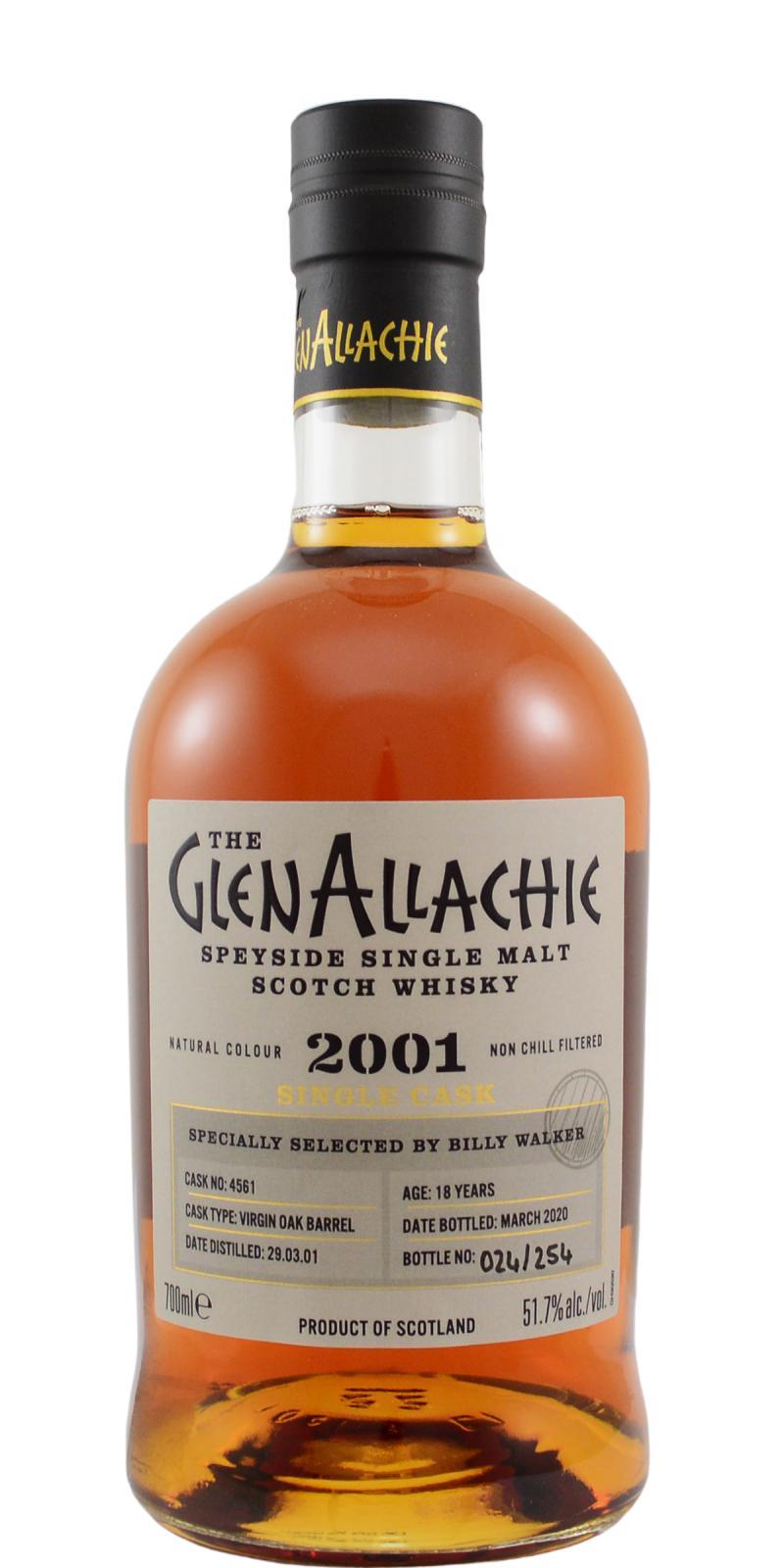 Glenallachie 2001  Single Cask