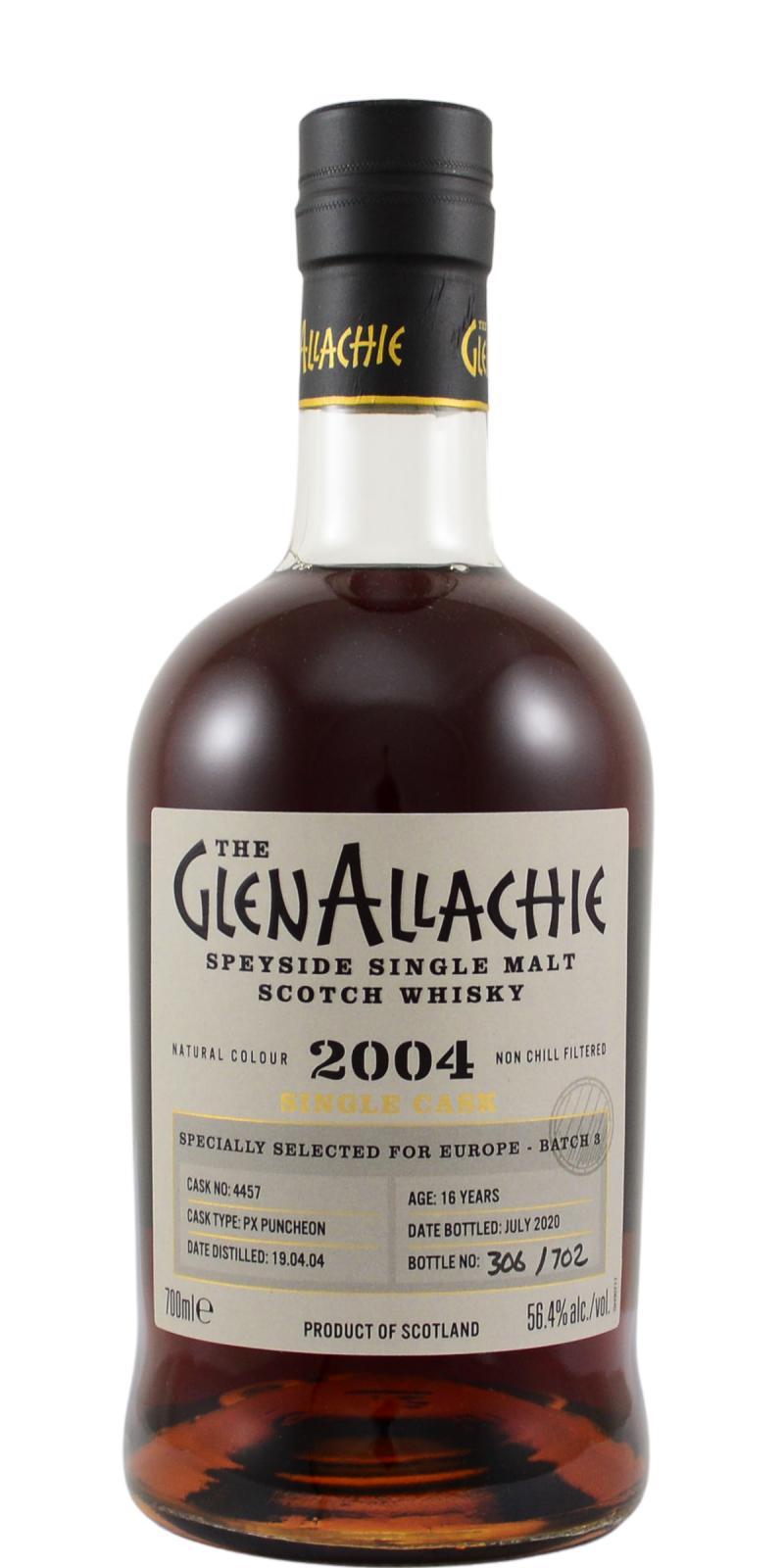 Glenallachie 2004  Single Cask