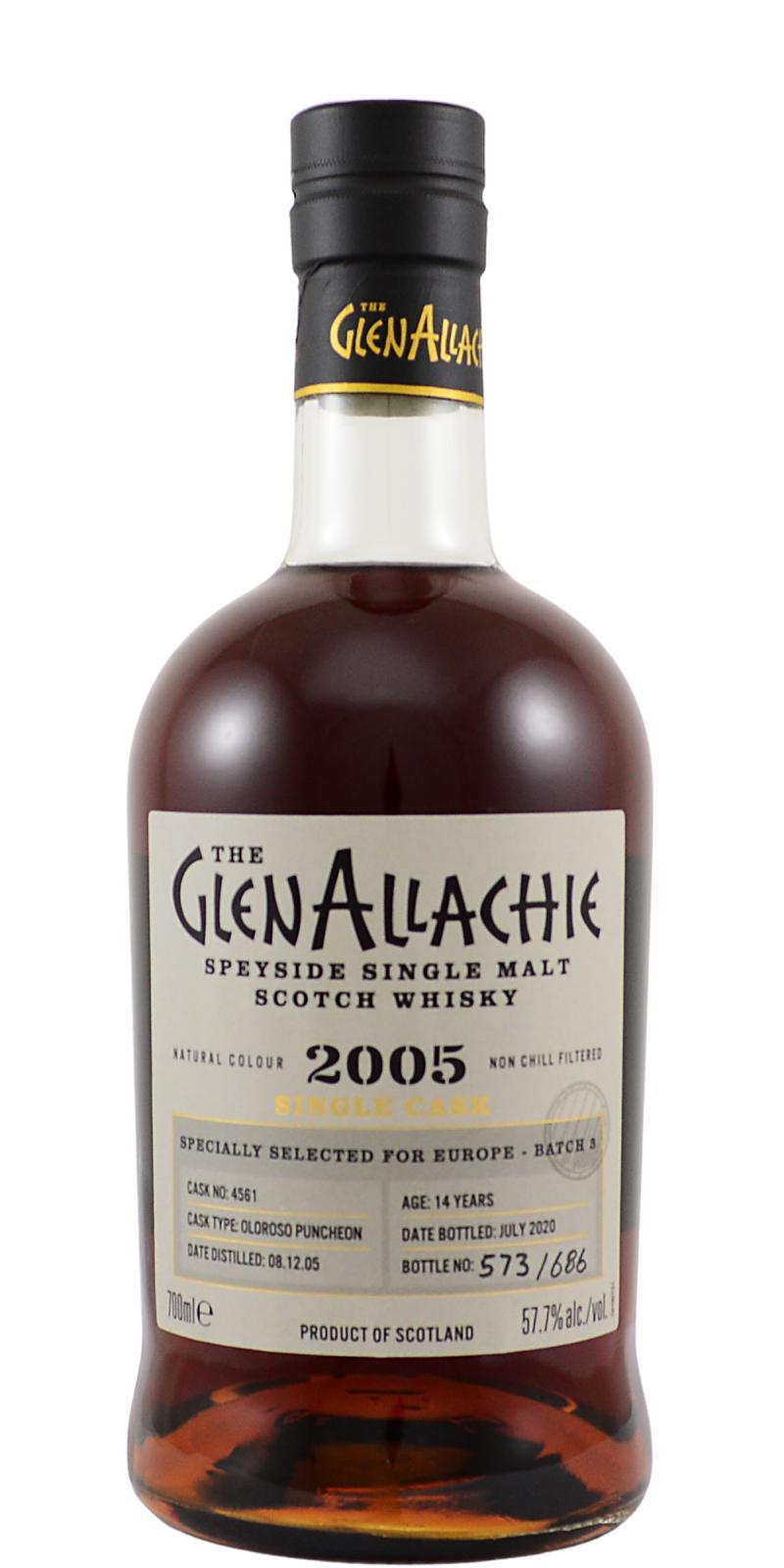 Glenallachie 2005  Single Cask
