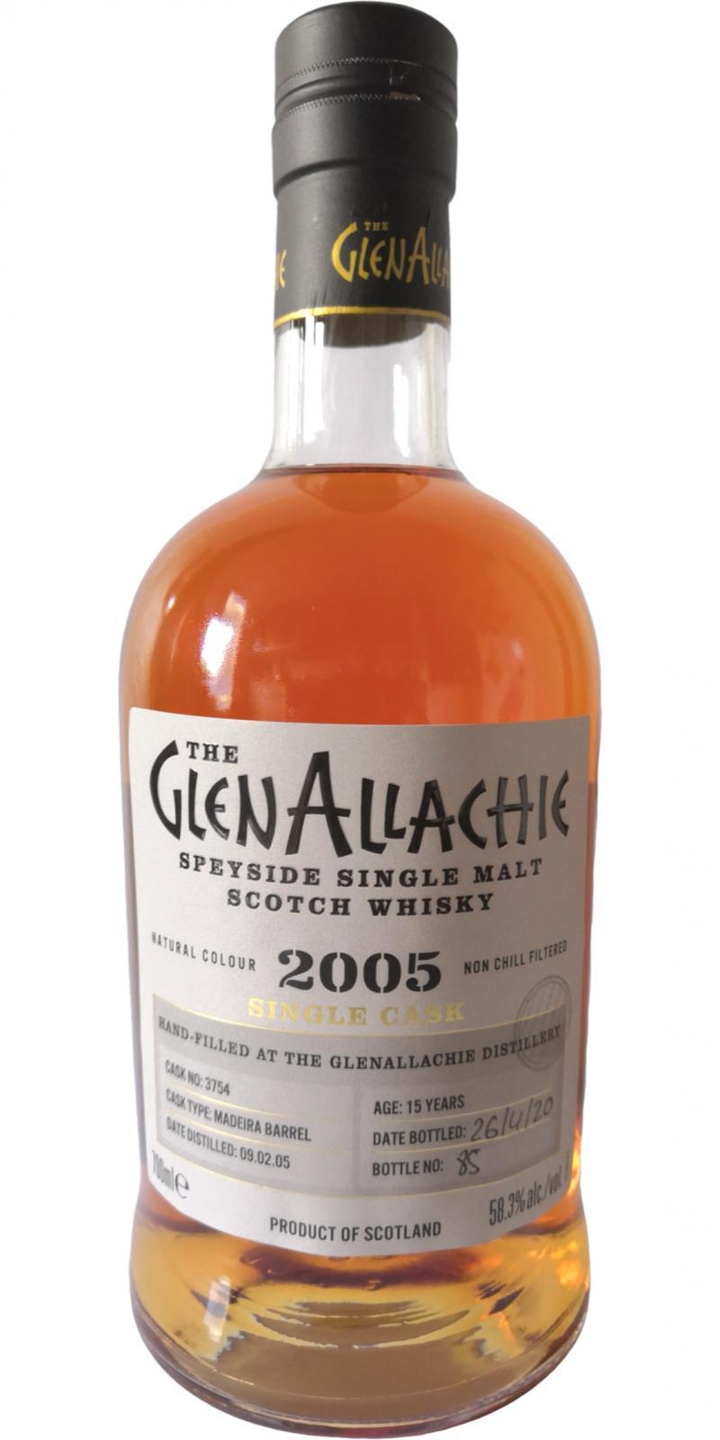 Glenallachie 2005  Single Cask