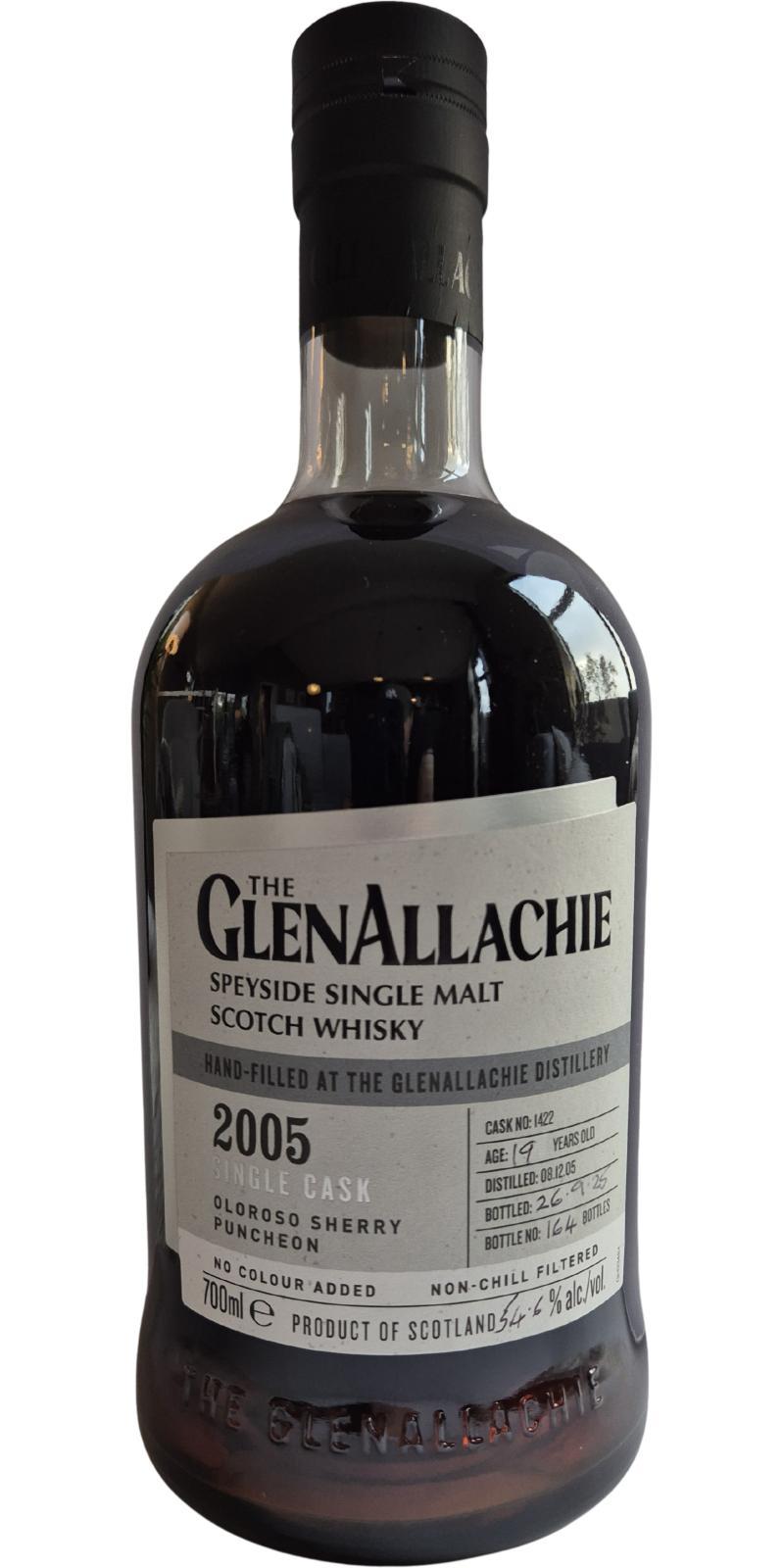 Glenallachie 2005  Hand Filled Distillery Exclusive