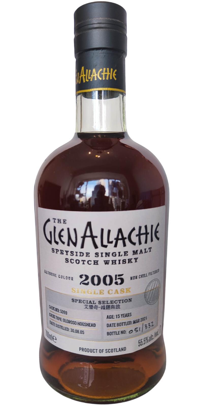 Glenallachie 2005  Single Cask