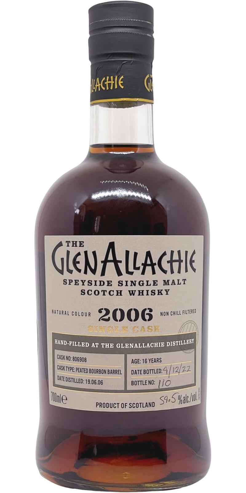Glenallachie 2006  Handfilled at the distillery