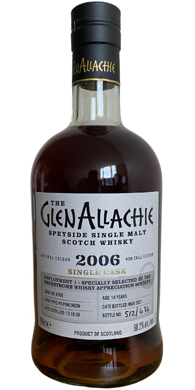 Glenallachie 2006  Single Cask