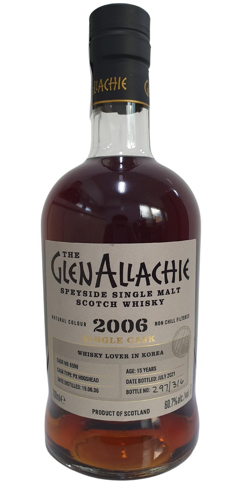 Glenallachie 2006  Single Cask