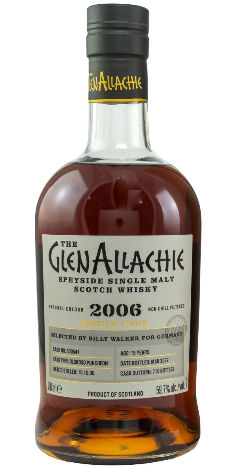 Glenallachie 2006  Single Cask