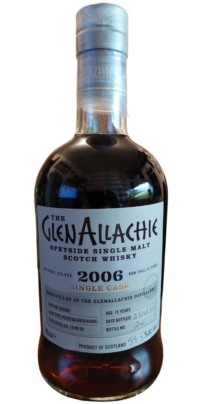 Glenallachie 2006  Handfilled at Distillery