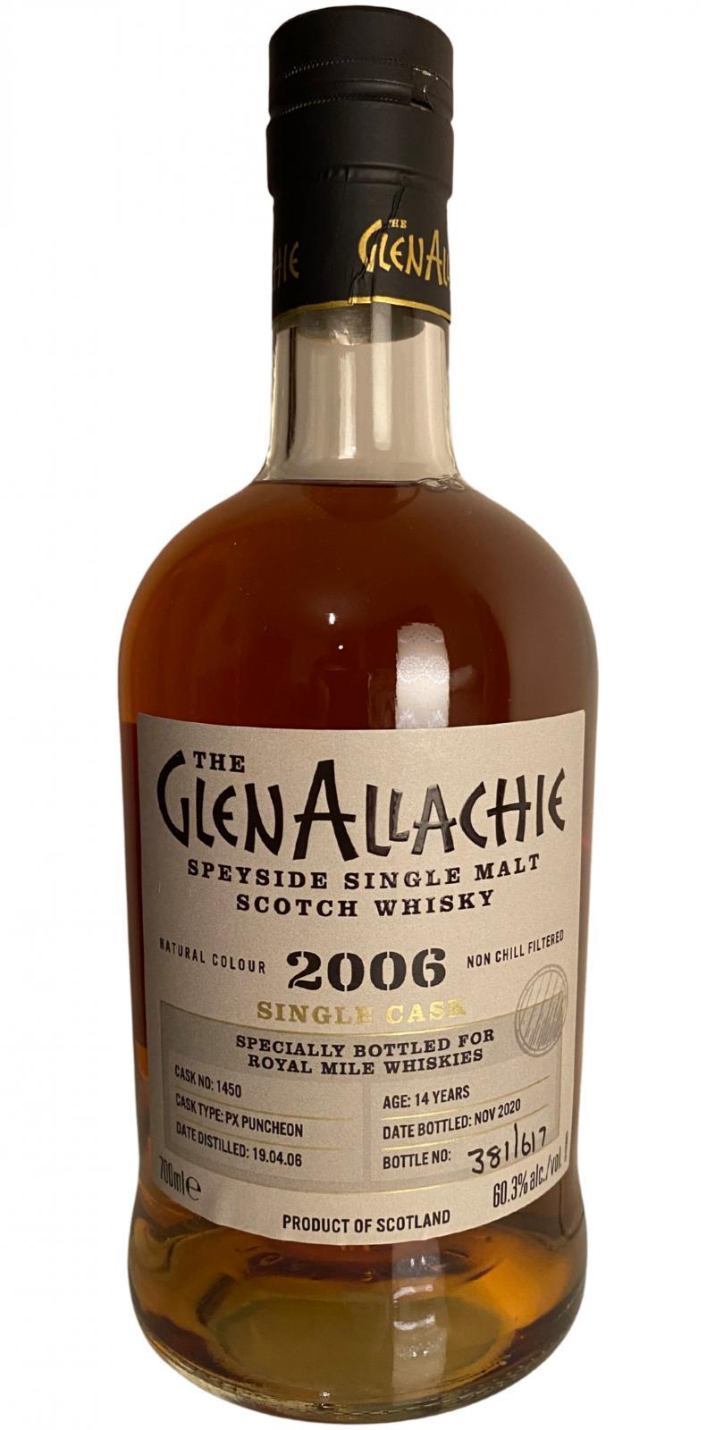 Glenallachie 2006  Single Cask