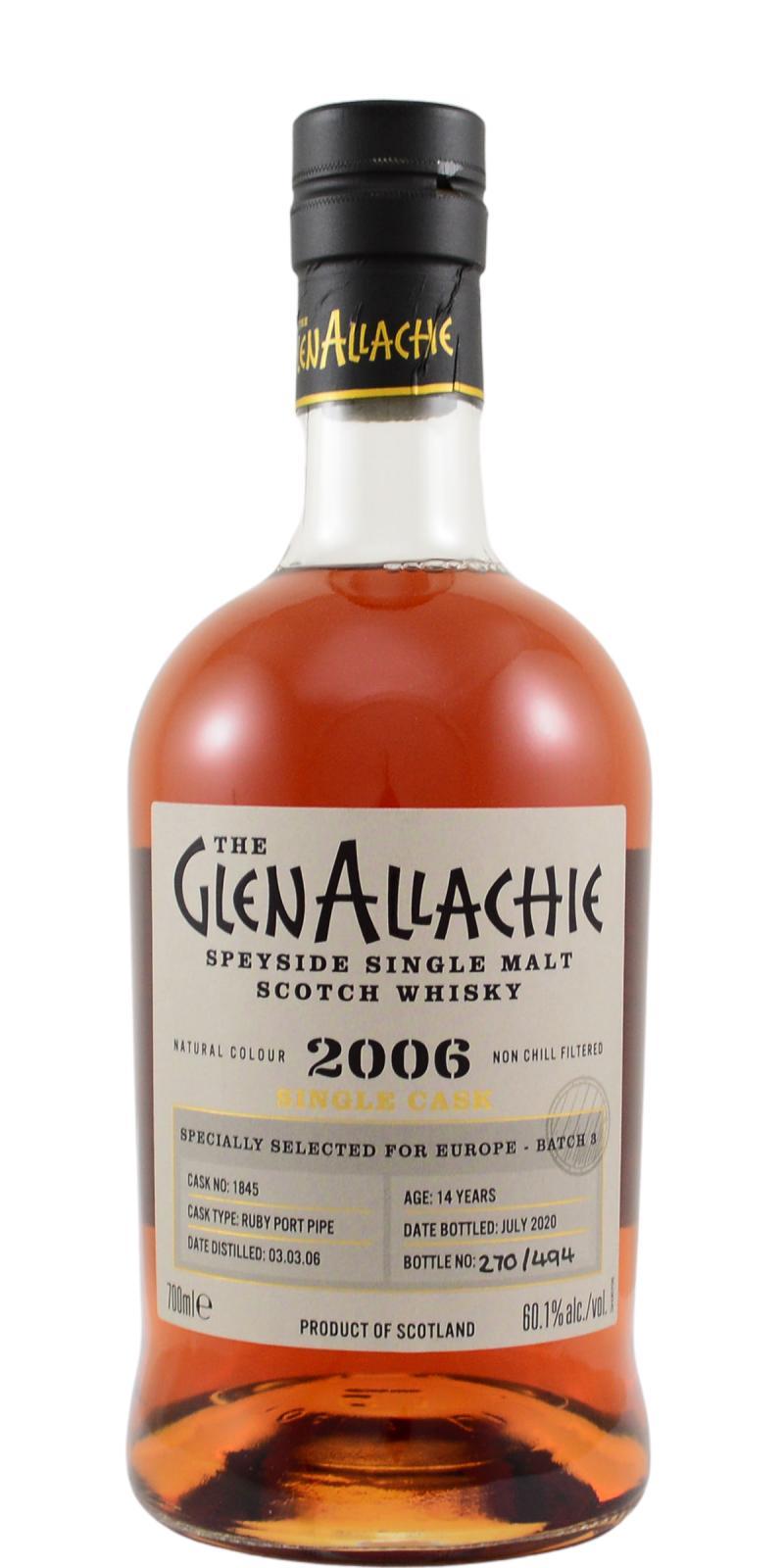 Glenallachie 2006  Single Cask
