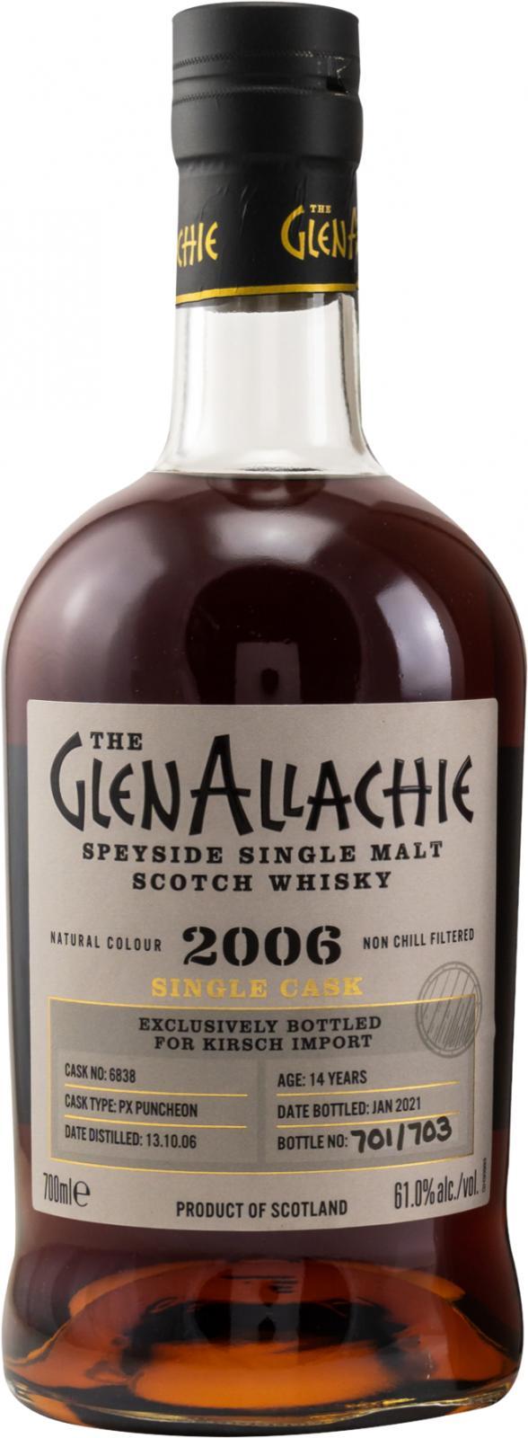 Glenallachie 2006  Single Cask