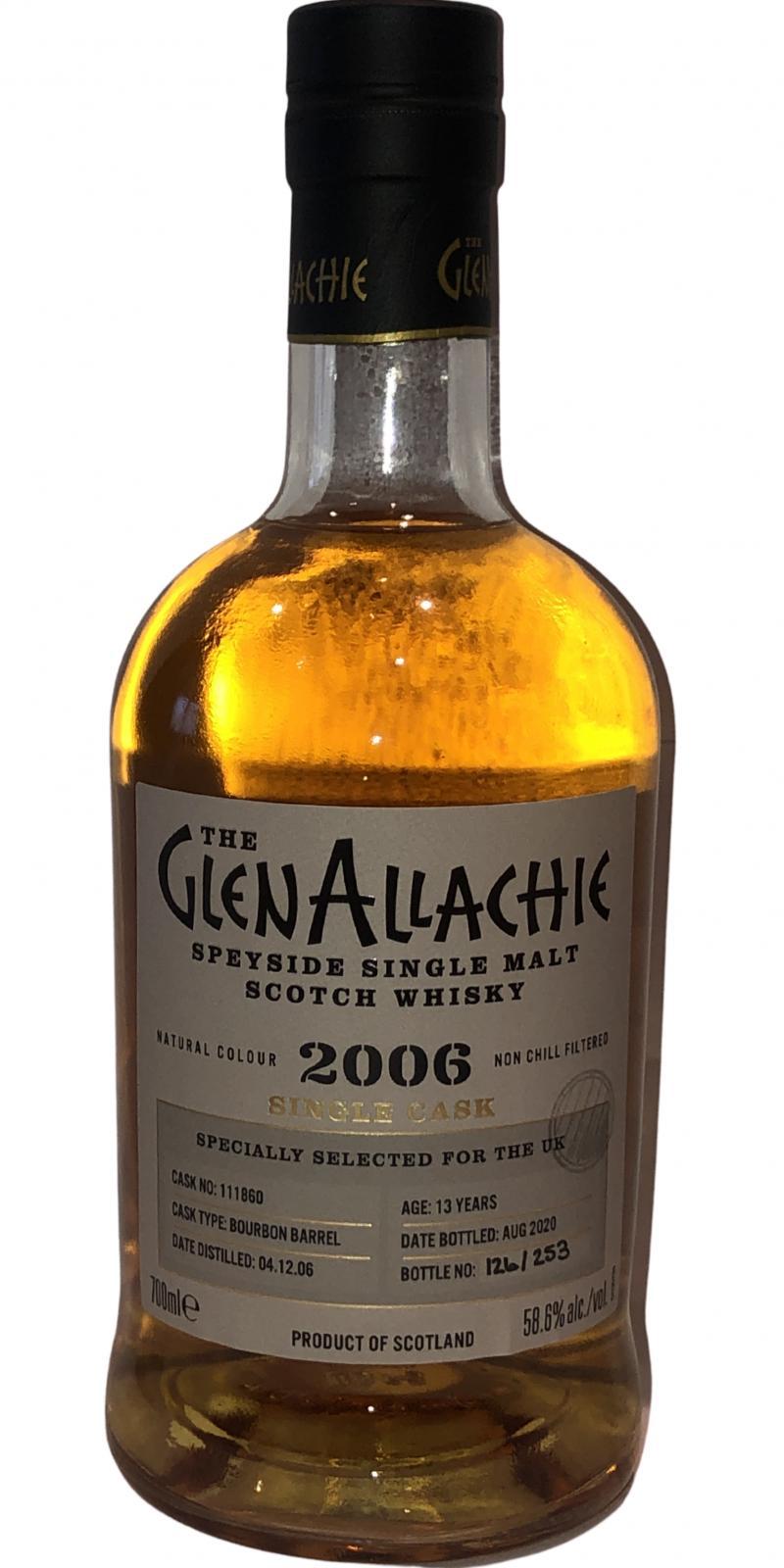 Glenallachie 2006  Single Cask