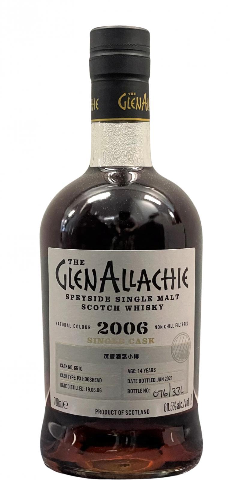 Glenallachie 2006  Single Cask