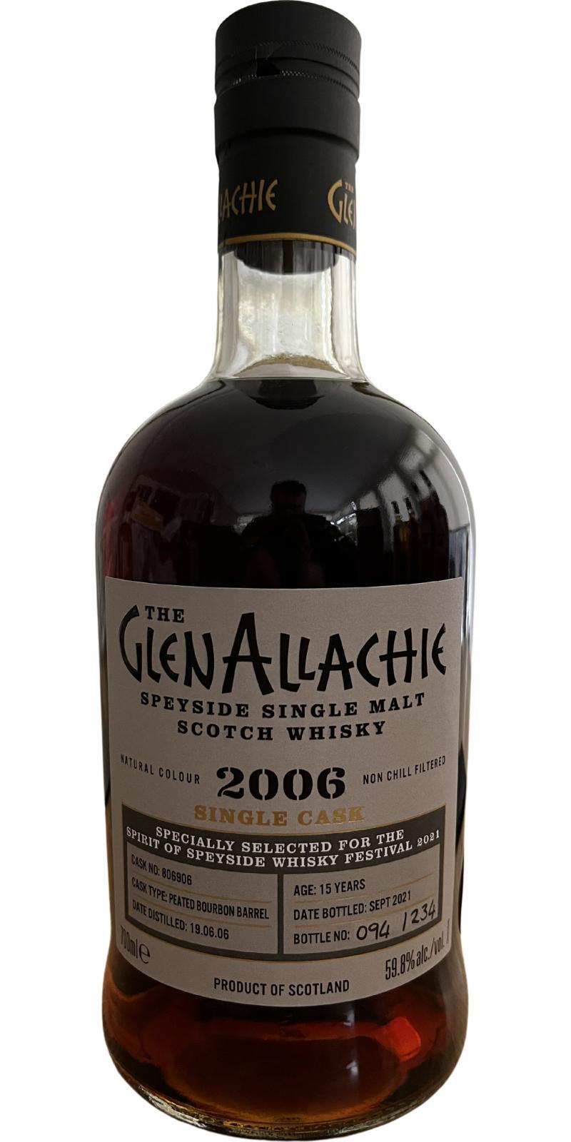 Glenallachie 2006  Single Cask