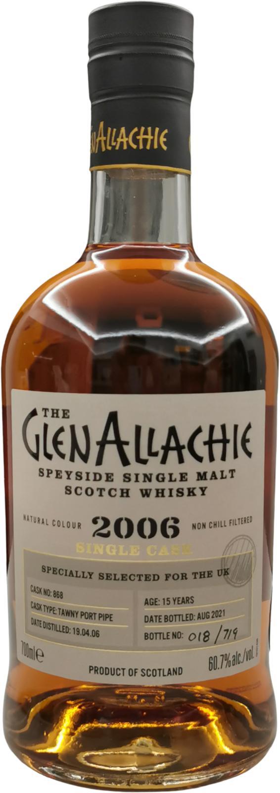 Glenallachie 2006  Single Cask
